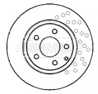 BORG & BECK Тормозной диск BBD4292